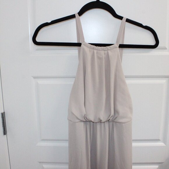 Show me your mumu amanda bridesmaids maxi dress show me the ring crisp size XS - Picture 2 of 4